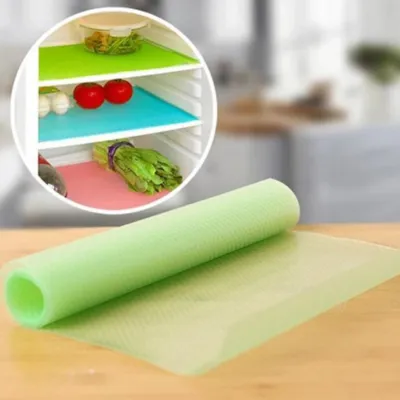 Multicolor Washable Refrigerator Mat Set (2 pcs)